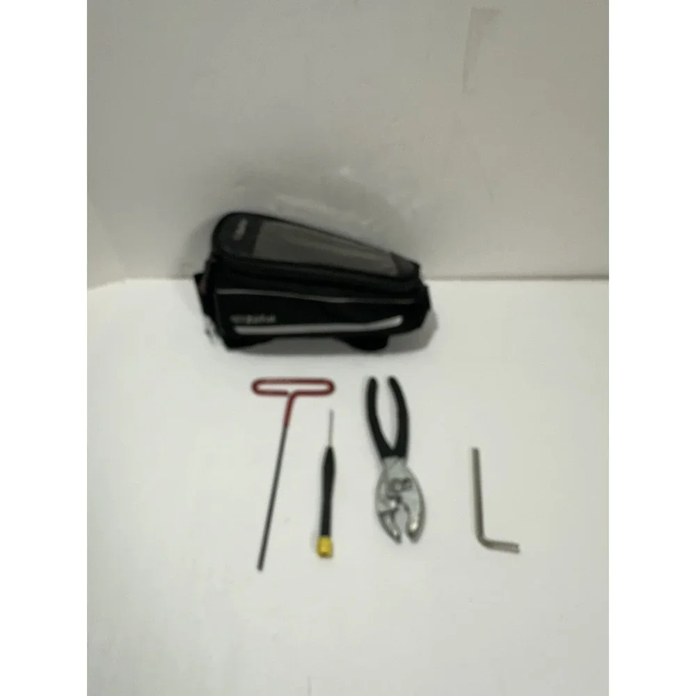 Zefal Bicycle Top Tube‎ Bag Smart Phone Charge Bike Bag Bike + 4 Tools T Handle